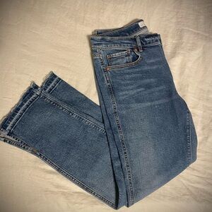 LOFT Women's Straight Leg Jeans - Blue